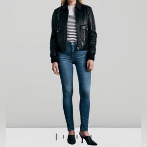 rag & bone high rise ankle skinny Nina jeans, 29